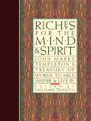 cover image of Riches for the Mind and Spirit